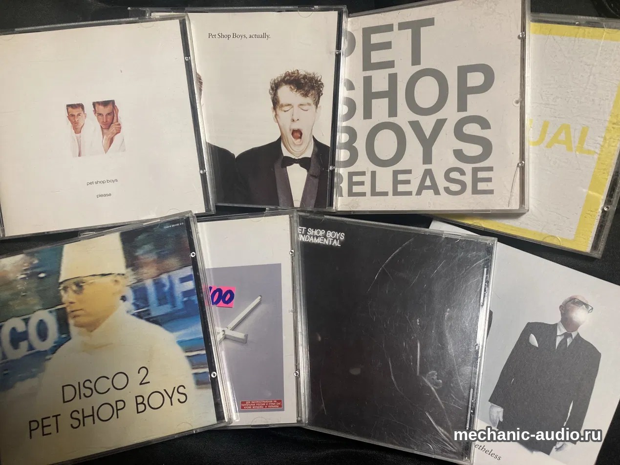 Диски Pet Shop Boys из коллекции автора.